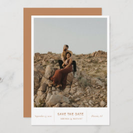 Modern Chic Photo Spara Datumet