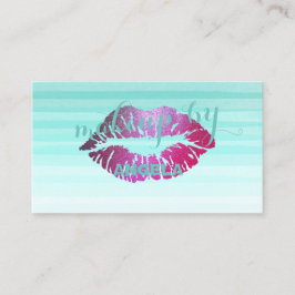 Modern Chic Professionell, Läpp-Makeupartist Visitkort