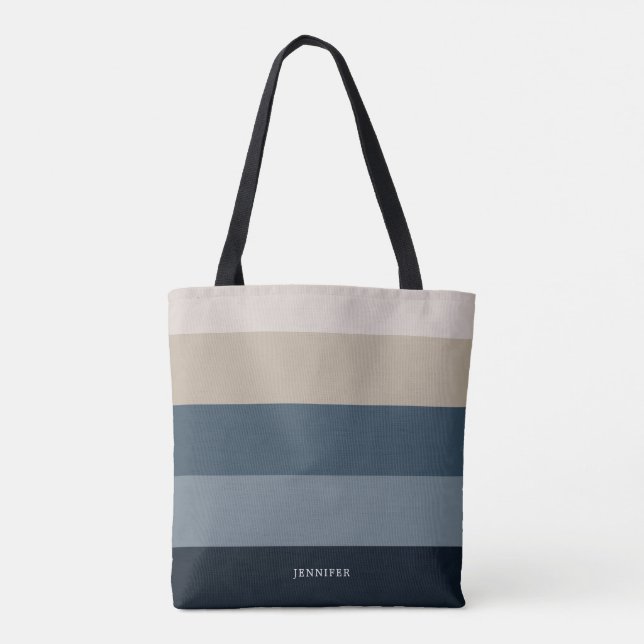 Modern Chic Rand med Monogram Tygkasse (Baksida)