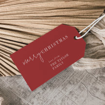 Modern Chic | Red God jul Family Helgdag