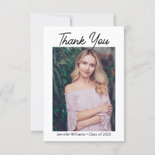 modern chic script-examen foto minimal tack kort
