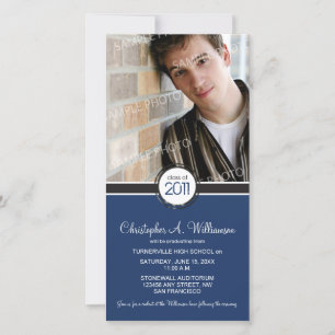 Modern Chic Studenten Announcement (flottan)