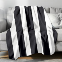 Modern Chic Svart & Vitt Randigt Klassiskt Coolt