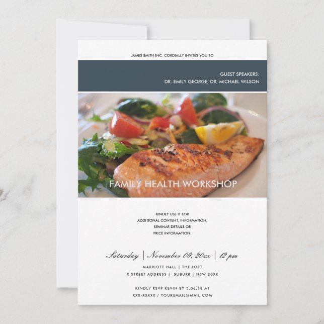 MODERN CHIC TRENDY FOTO WORKSHOP EVENT INBJUDAN (Framsida)