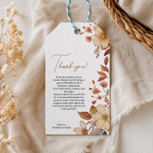  Modern Chic Wildflower Script 1-års födelsedag tj