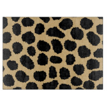 Modern Chic Wildlife Cheetah Animal Print Mönster