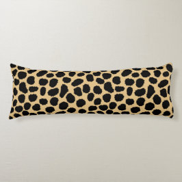 Modern Chic Wildlife Cheetah Animal Print Mönster Kroppskudde