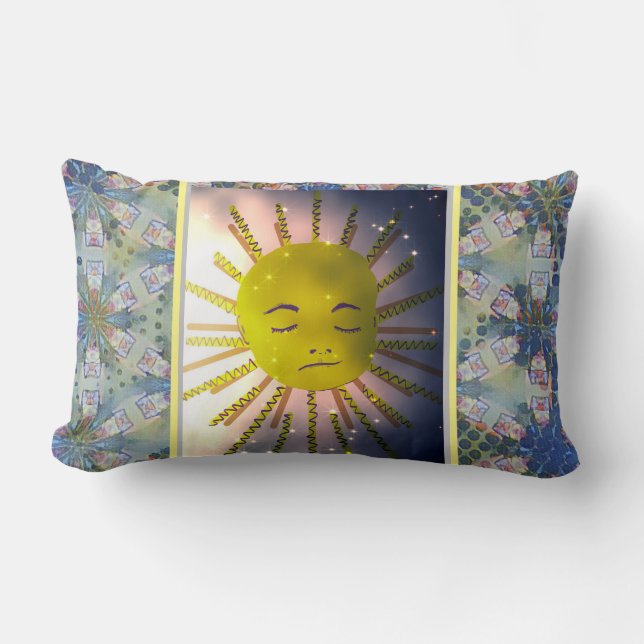 Modern Childrens Dream Big and Bevackra Lumbar Pi Lumbarkudde (Framsida)