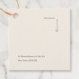 Modern Christian Baptism God Parent Gåvor Etiketter