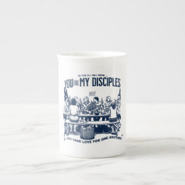 Modern Christian Cup with inspiring Bible verse Benporslin Mugg