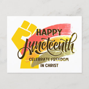 Modern Christian JUNETEENTH Vykort
