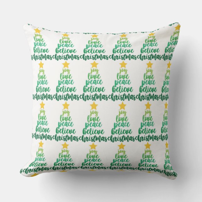 ’MODERN CHRISTMAS’ CHRISTMAS PILLOW KUDDE (Framsida)