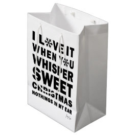 Modern Christmas Gift Bags | Sweet Xmas Nothings