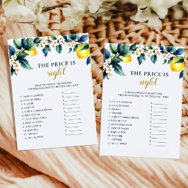 Modern Ciao Baby Lemon Wreath Price is Right Game 