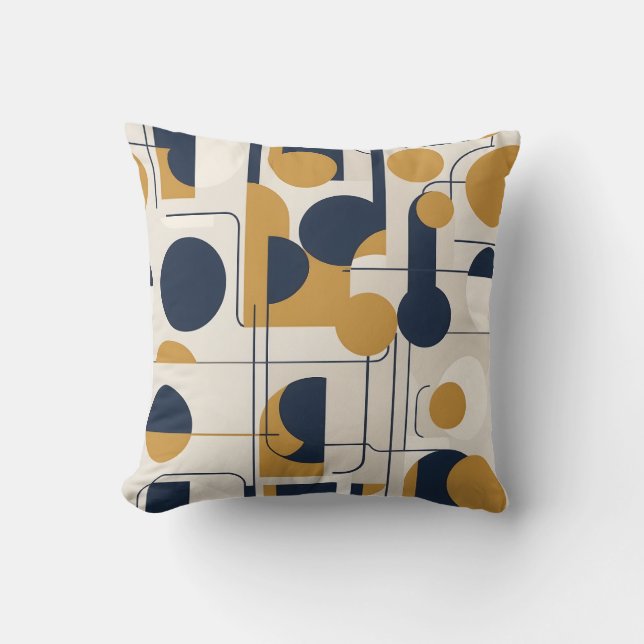 Modern Circle Harmony Cushion Kudde (Framsida)