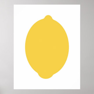 Modern citonutskrift poster