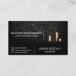 Modern City Byggnad Logotyp Visitkort