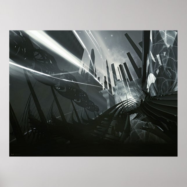MODERN CITY POSTER (Framsidan)
