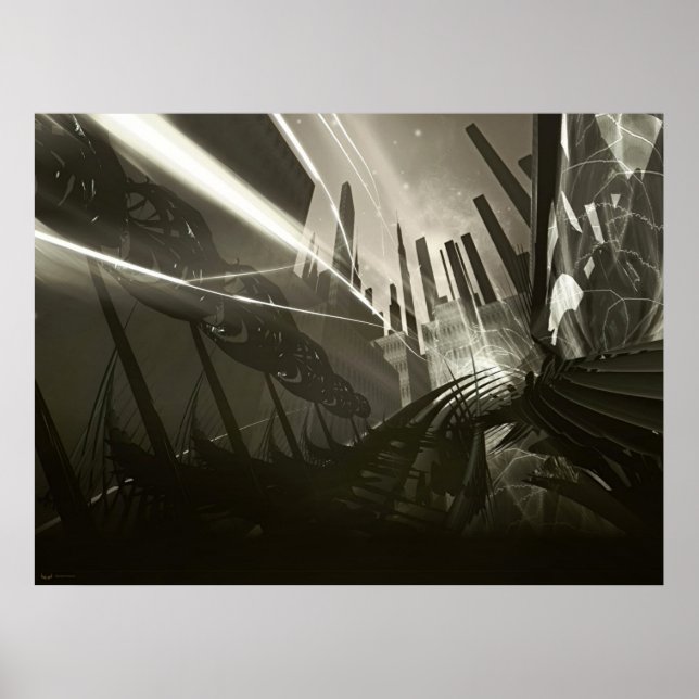 MODERN CITY POSTER (Framsidan)
