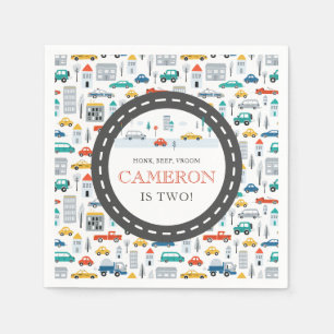 Modern City Transport födelsedagsfest Pappersservett