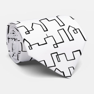 Modern Cityscape-målad design Slips
