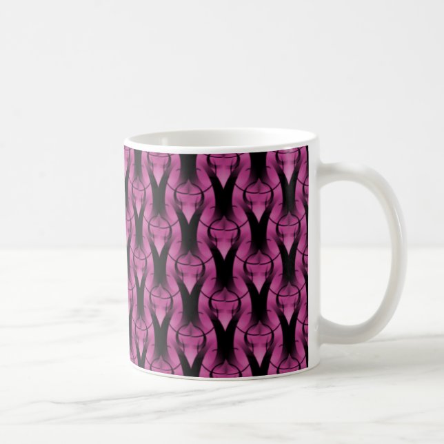 Modern Classic Mugg, Fuchsia Kaffemugg (Höger)