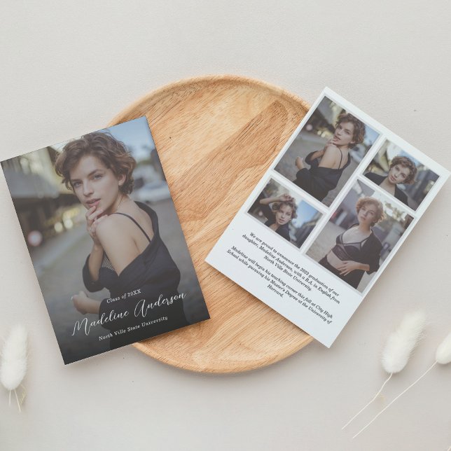 Modern Classic Photo Collage Studenten Meddelande (Skapare uppladdad)