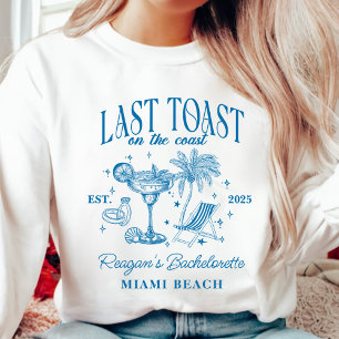 Modern Cocktail Party Blue T Shirt
