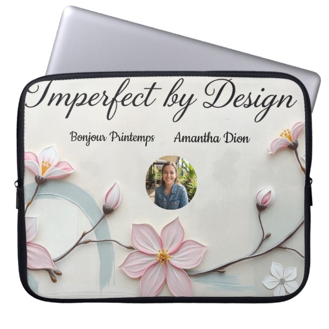 Modern Coffee Bar Deco Aesthetic Personalized Laptop Fodral (Framsidan)