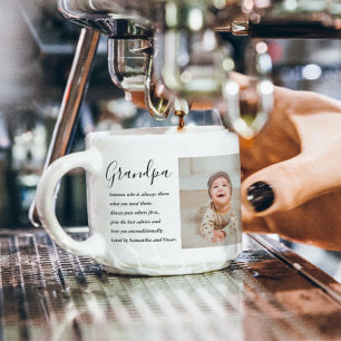 Modern Collage Best Grandpa All Beauty Gift Espressomugg