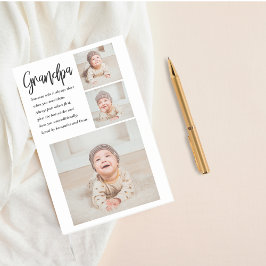 Modern Collage Best Grandpa All Beauty Gift Post-it Block