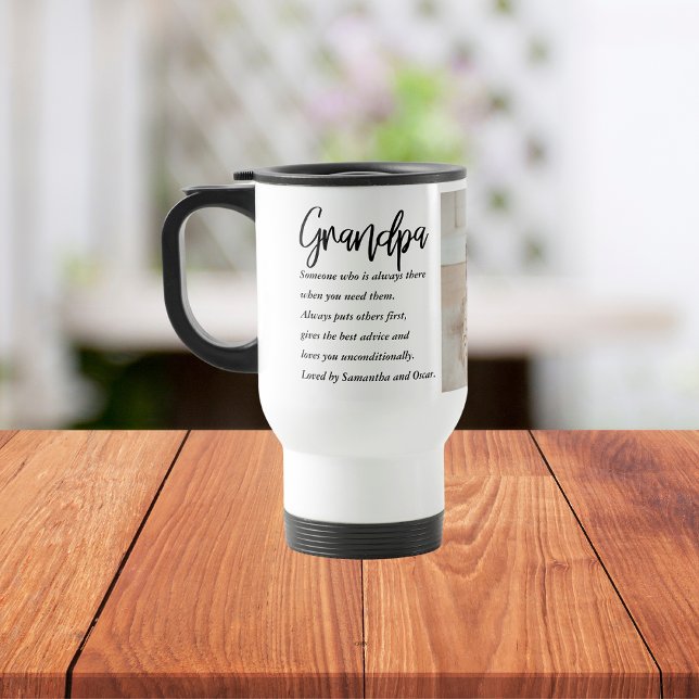 Modern Collage Best Grandpa All Beauty Gift Resemugg (Skapare uppladdad)