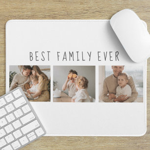 Modern Collage Photo & Best Family - någonsin bäst Musmatta
