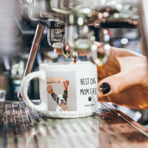 Modern Collage Photo Best Mamma Hund någonsin