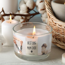 Modern Collage Photo Best Mamma Hund någonsin