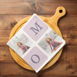 Modern Collage Photo Best Mamma Lila Gift Kökshandduk<br><div class="desc">Modern Collage Photo Best Mamma någonsin Lila Gift. Bästa Personlig-gåva för Mors dag,  kvinnodag eller Mamma-födelsedag. Överraska Mamma med en gåva som är lika Fantastisk som hon är.</div>