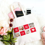 Modern Collage Photo & Best Mamma någonsin Gift Tygkasse<br><div class="desc">Modern Collage Photo & Text Best Mamma någonsin Gift. Bästa Personlig-gåva för Mors dag,  kvinnodag eller Mamma-födelsedag. Överraska Mamma med en gåva som är lika Fantastisk som hon är.</div>