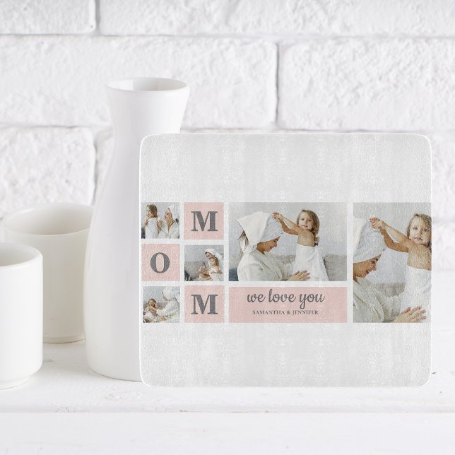 Modern Collage Photo Best Mamma Rosa Gift (Skapare uppladdad)
