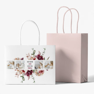 Modern Collage Photo Flowers Ram Best Mamma Gift