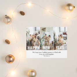 Modern Collage Photo & Gott nytt år