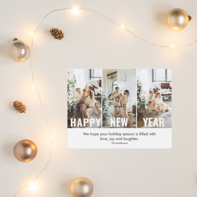 Modern Collage Photo & Gott nytt år (Skapare uppladdad)