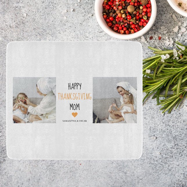 Modern Collage Photo Happy thanksgiving Mamma (Skapare uppladdad)