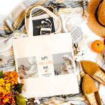 Modern Collage Photo Happy thanksgiving Mamma Tygkasse<br><div class="desc">Bästa Thanksgiving-gåva till mammor. Modern 2 foton Happy thanksgiving Mamma</div>