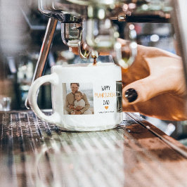 Modern Collage Photo & Happy thanksgiving Pappa Espressomugg