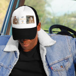 Modern Collage Photo & Happy thanksgiving Pappa Keps<br><div class="desc">Modern Collage Photo Gift för Thanksgiving dag. Bästa gåva till Pappa</div>