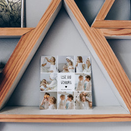Modern Collage Photo Kärlek You Grandma Best Gift