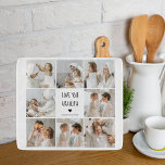 Modern Collage Photo Kärlek You Grandpa Best Gift<br><div class="desc">Modern Collage Photo Kärlek You Grandpa Best Gift</div>
