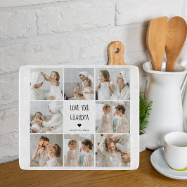 Modern Collage Photo Kärlek You Grandpa Best Gift