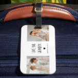 Modern Collage Photo Kärlek You Grandpa Best Gift Bagagebricka<br><div class="desc">Modern Collage Photo Kärlek You Grandpa Best Gift</div>