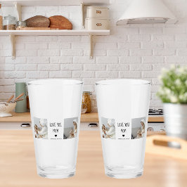 Modern Collage Photo Kärlek You Mamma Best Gift Glaskopp